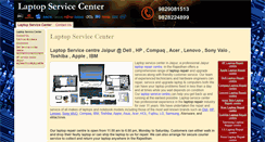 Desktop Screenshot of laptopservicecenterjaipur.com